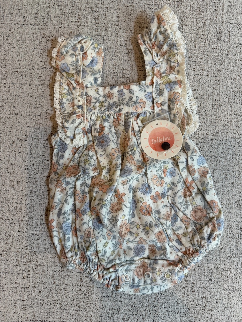 Rylee + Cru Floral Romper